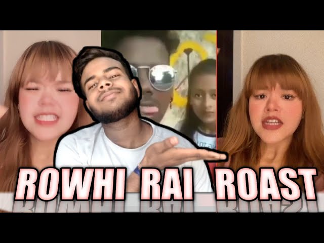 My First Roasting Video on YouTube🤣 || Rowhi Rai Roast || Anish Gour