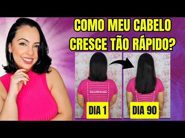 QUEDA DE CABELO - A forma mais rápida de PARAR,  REVERTER e FAZER CRESCER RÁPIDO