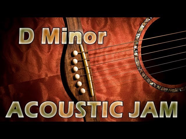 Backing Track Soft Rock Acoustic Guitar Jam D Minor Dm