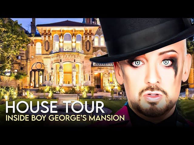 Boy George | House Tour | $20 Million London Mansion & More