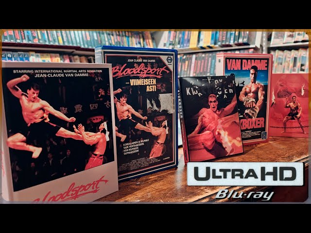 Van Damme BLOODSPORT Vs. KICKBOXER 4K UHD Tournament! Who Wins?