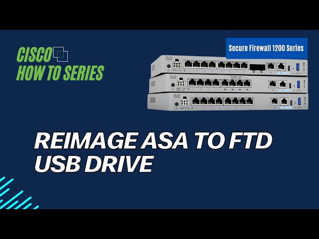 Reimage Secure Firewall 1200 Series Device: ASA to Threat Defense using an External USB Drive