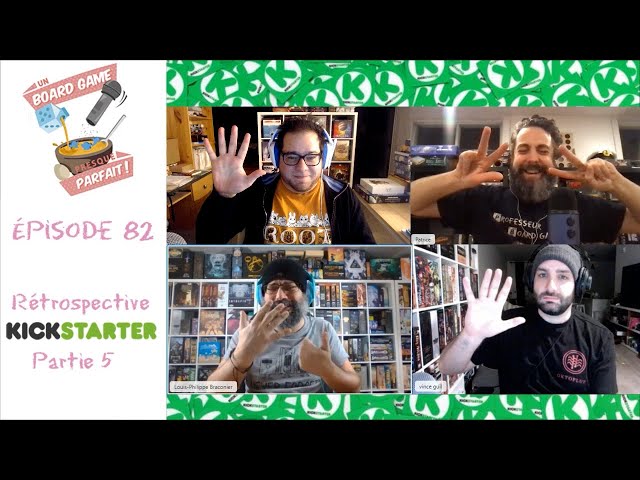 Un Board Game Presque Parfait (EP82) Rétrospective Kickstarter - Partie 5