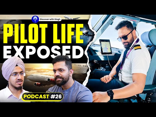 PILOT SALARY, Flight EMERGENCIES, Becoming a Pilot in India 🇮🇳👨‍✈️ | Ep 26