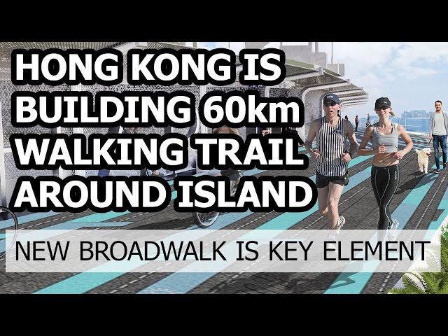 Hong Kong building 60km walking trail around the island