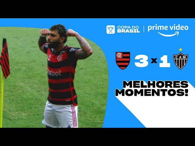 FLAMENGO 3 x 1 ATLÉTICO-MG | MELHORES MOMENTOS | FINAL DA COPA DO BRASIL 2024