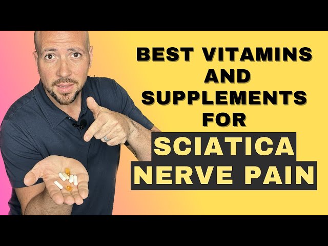 Heal Sciatica Nerve Pain & Low Back Pain with Supplements and Vitamins (Top 5) | Dr. Matthew Posa