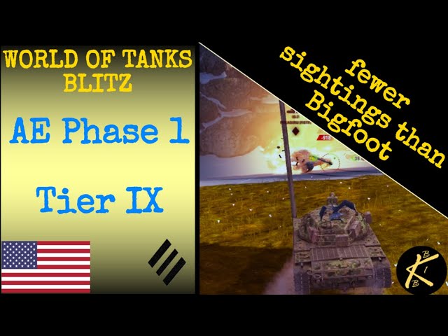 AE Phase 1 WOT Blitz Game Play #worldoftanksblitz #wotblitz #aephase1