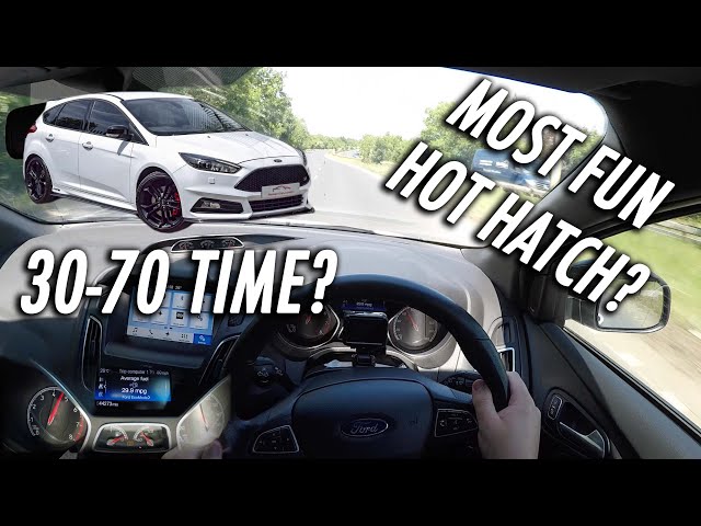 2017 Ford Focus ST-3 DRIVING POV/REVIEW