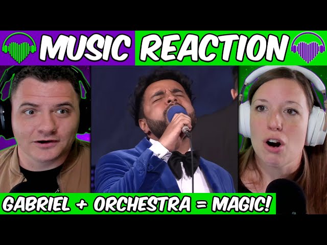 Gabriel Henrique - I Look To You With Orchestra REACTION @GabrielHenriqueMusic