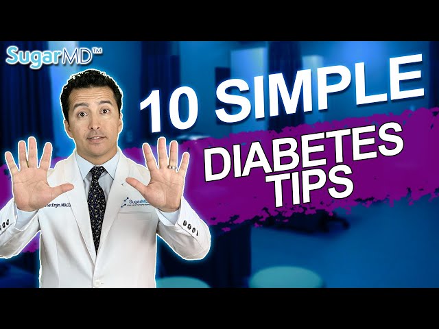 10 Diabetes Control tips. How to Control Diabetes Fast!