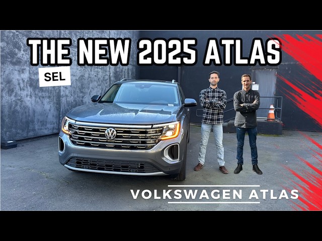 In-depth review of the 2025 VOLKSWAGEN ATLAS SEL