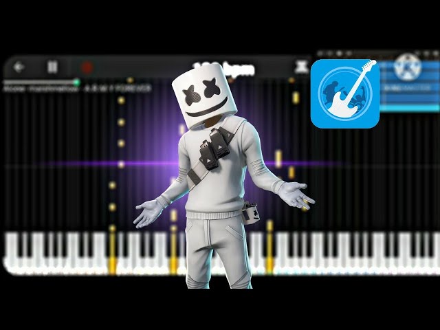 Marshmello_-_Alone | Walk Band + Perfect Piano | Tutorial video