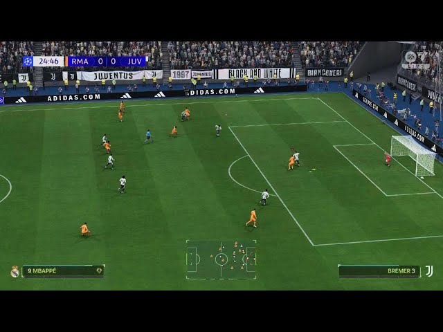 champion league real madrid vs juventus (bellingham scores a banger) (camavinga scores)