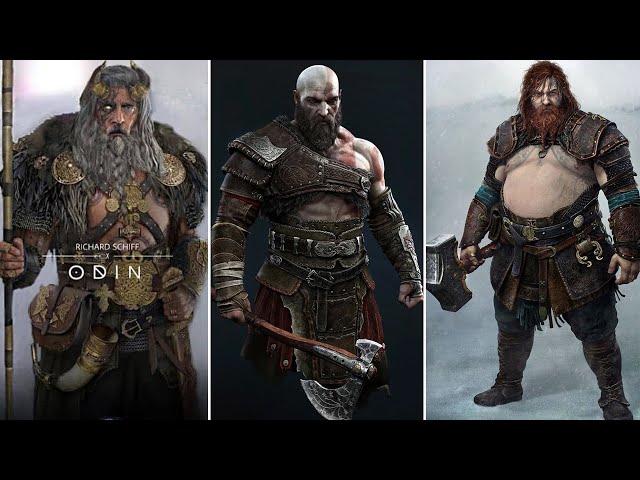 Kratos fights Thor and Odin at the same time:Who Would Win? Hero Great War