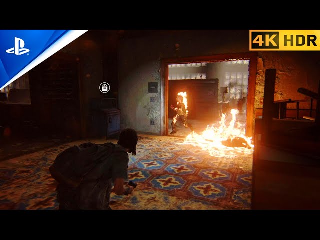 "The Last of Us Part II Remastered" [ Daily Run - Grounded - Motel Lobby ] (ps5) 60fps #4k