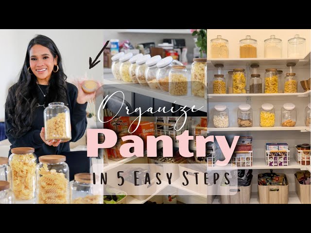 How To Organize Your Pantry In 5 Easy Steps MissLizHeart