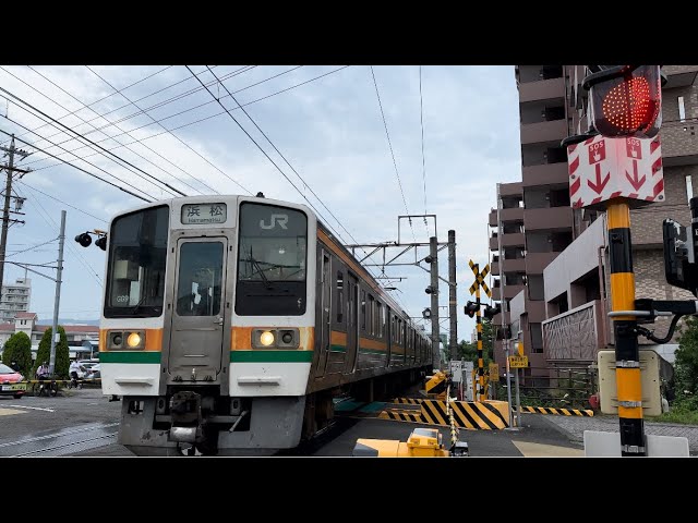 【もうすぐ引退！？】JR東海211系6000番台 GG9編成+313系2300番台 W7編成 普通 浜松行き