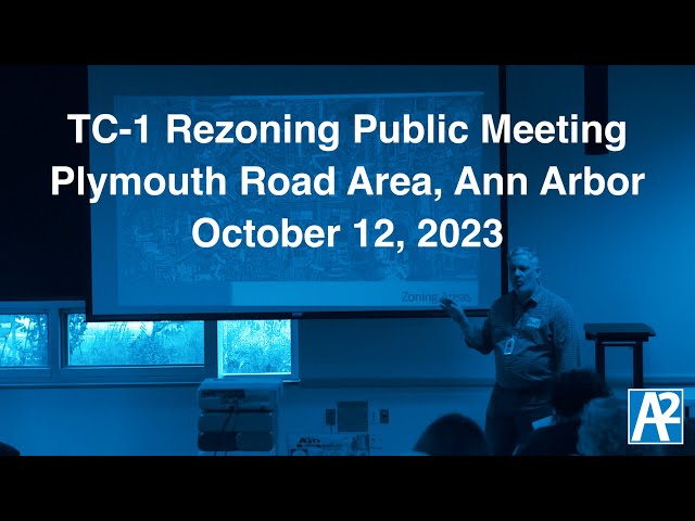 TC-1 Plymouth Road Rezoning Public Meeting of October 12, 2023