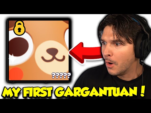 I FINALLY HATCHED A GARGANTUAN PET IN PET SIMULATOR 99!!