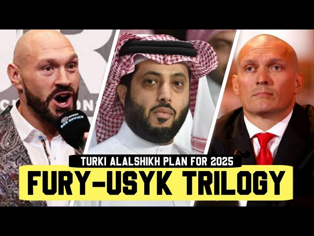 Turki Alalshikh URGES Tyson Fury to BEAT Oleksandr Usyk ahead of December 21 Rematch