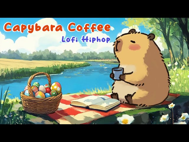 Capybara Coffee Time ☔ Relaxing Lofi Tune