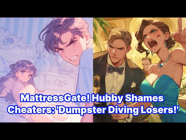 MattressGate! Hubby Shames Cheaters: 'Dumpster Diving Losers!'