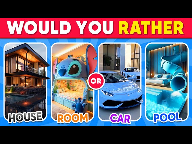 Would You Rather - Build Your Dream House 🏡🛋️✨ Quiz Galaxy