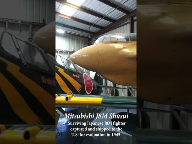 Mitsubishi J8M Shūsui - Secret WWII Japanese Rocket Fighter #shorts