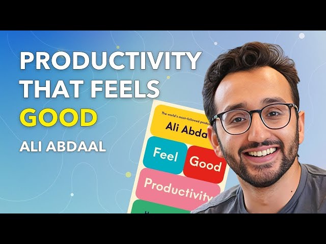 Ali Abdaal - The Keys to Joyful Work and Being Batman (or Professor X)