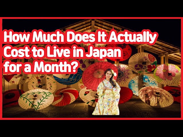 How Much Does It Actually Cost to Live in Japan for a Month?