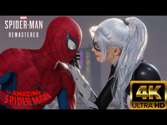 Spider-Man Chases Black Cat with Classic Suit - Marvels Spider-Man PS5