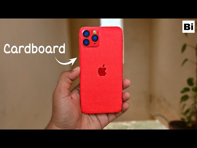 Diy Apple iPhone 11 Pro Max From Cardboard