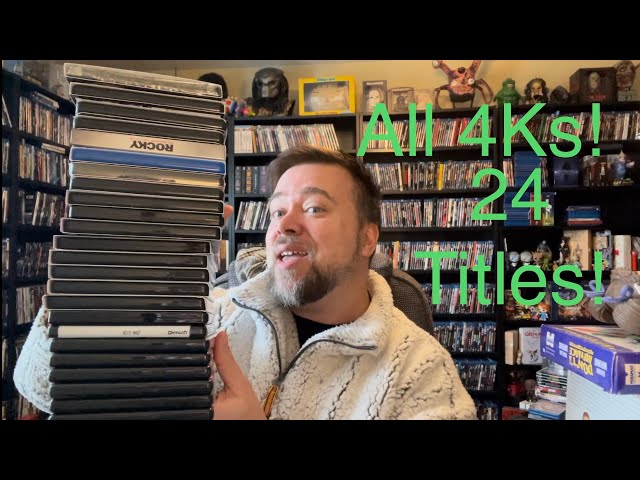 What Didn’t Make The Shelf All 4Ks! 24 4K Ultra HD Blu-Rays I’m Getting Rid Of From My Collection