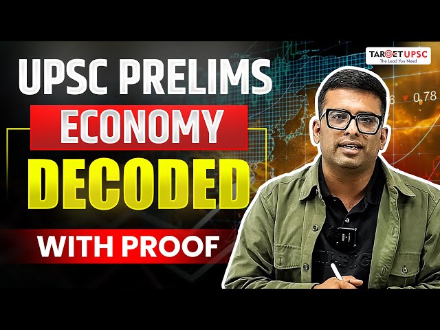 6 PYQ themes is all You Need | UPSC Prelims 2025 "ECONOMY" Decoded | PYQ+ Current Affairs #upsc2025