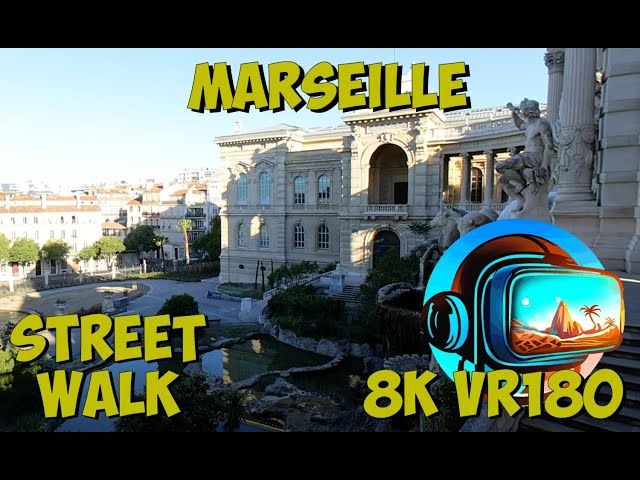 38 Marseille France early morning at the Palais Longchamp Zoological Gardens 8K 4K VR180 3D Travel