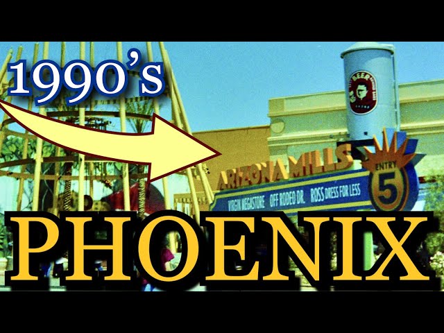 Phoenix, Arizona in the 1990's and early 2000's.  A Short History from my Video Collection