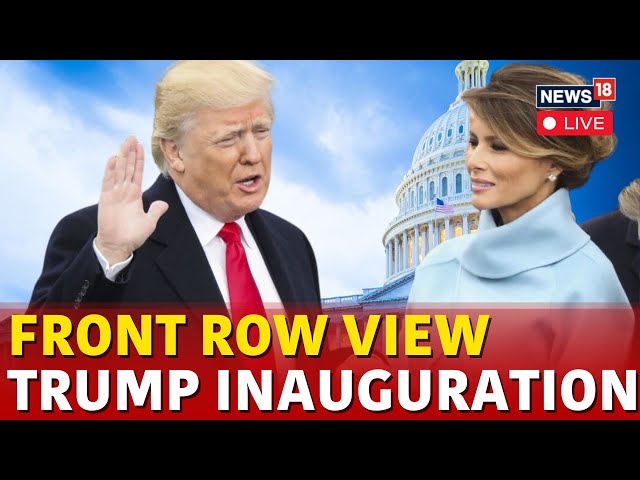 Donald Trump Inauguration LIVE | Donald Trump Takes Oath LIVE | Trump Speech LIVE |Trump LIVE |N18G