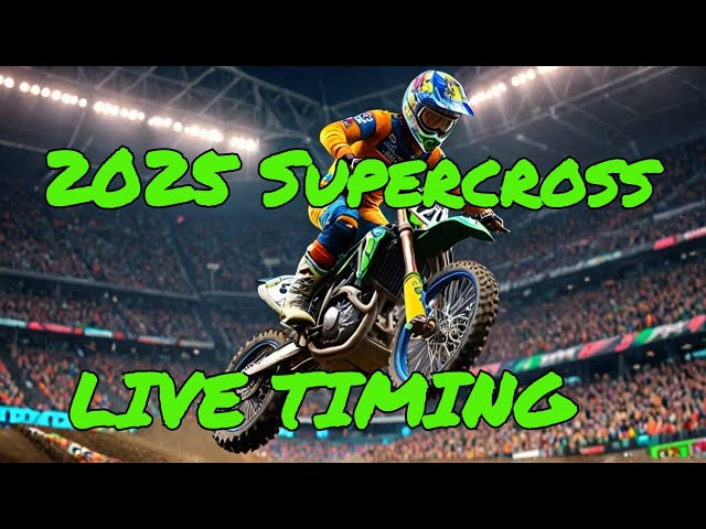 Practice/Qualifying 2025 Supercross Tampa LIVE TIMING