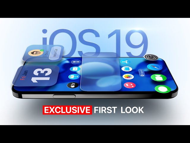 Here’s your very first look at iOS 19