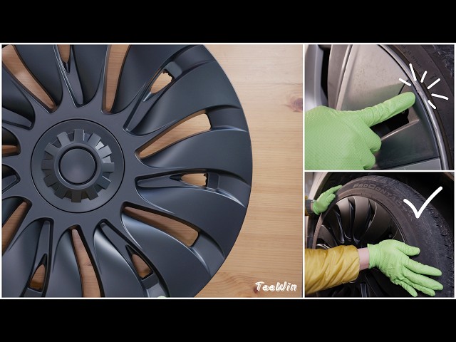 How to Safely Remove and Install Uberturbine Wheel Cover on Tesla Model Y