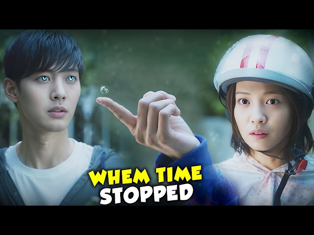 A man who can stop time meets a woman unaffected by time | korean drama in hindi dubbed