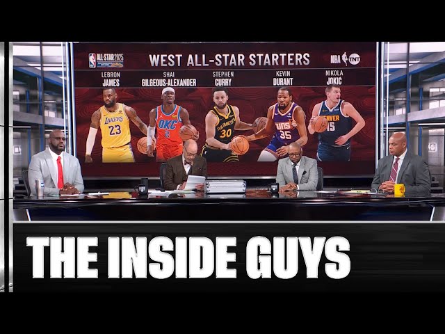 2025 NBA All-Star Western Conference Starters Revealed | NBA on TNT