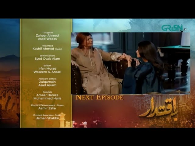 Iqtidar Episode 47 Teaser tonight| #Iqtidar|Iqtidar Episode 47 Promo part 1| Green TV Entertainment