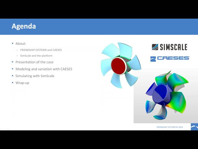 Webinar Part 2: Simulation Based Design of Complex Geometries using CAESES Free and SimScale