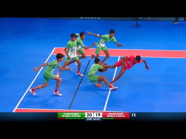 Gyan Ganga School vs South Point World School Kabaddi Match Highlights | KBD Juniors Sonipat 2018