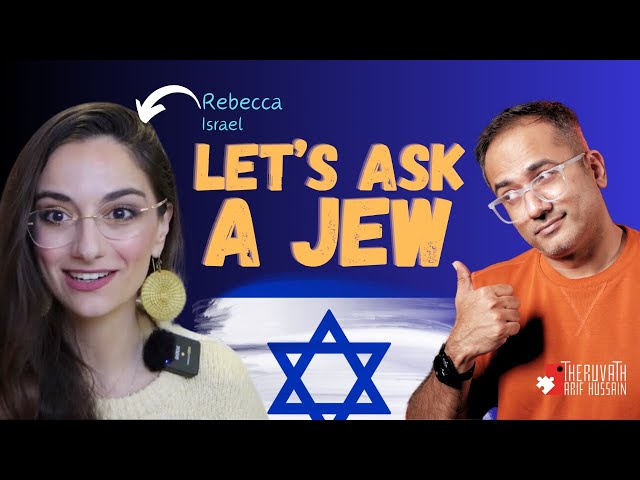 Israel - Palestine: Let's talk to a Jew #arifhussain ft. @rebeccabarsef