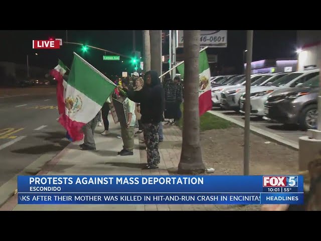 Protests against mass deportation erupt across San Diego