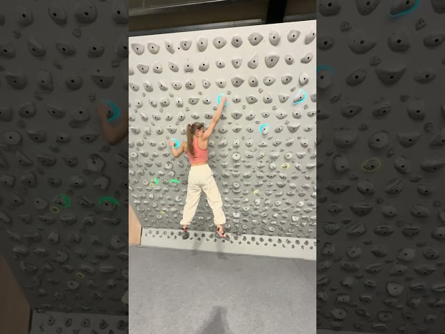 Big moves on this Kilter problem, as nice flash 💥🧗