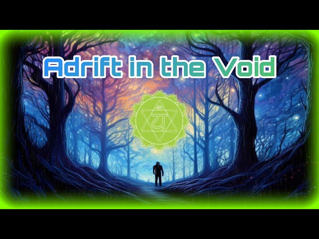 Adrift in the Void - Heart Chakra Soundscape with Rain Sound - Anahata Meditation Music